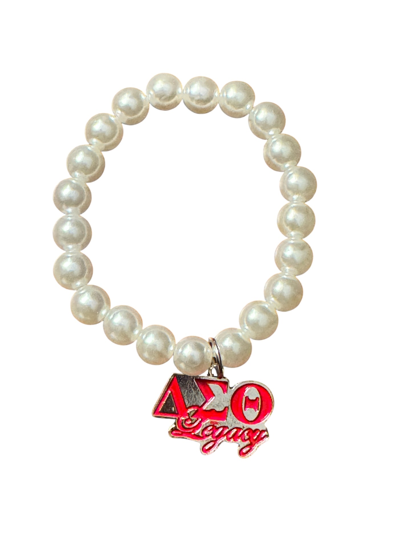 Crimson Legacy Pearl Bracelet