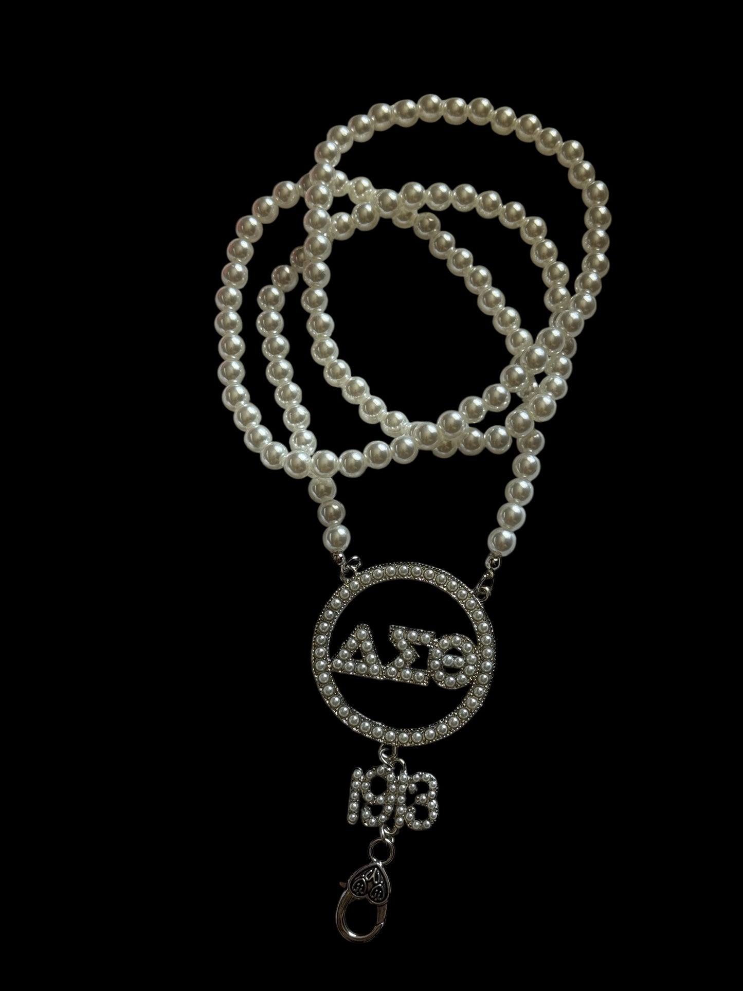 DST 1913 Pearl Lanyard