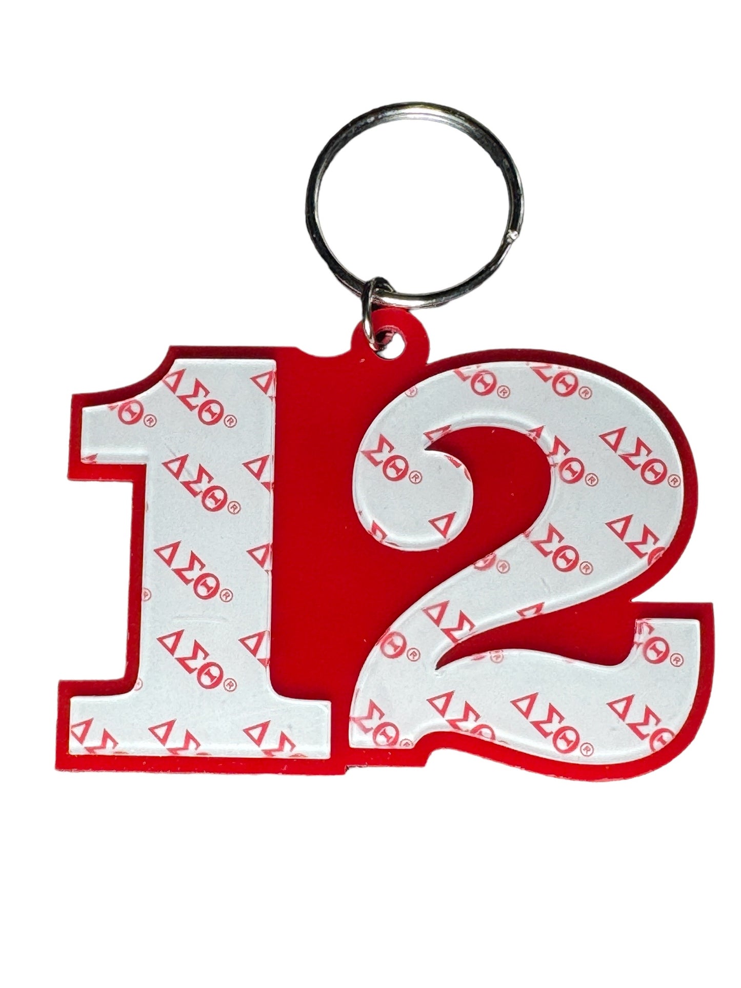 Delta Sigma Theta Line Number Keychains