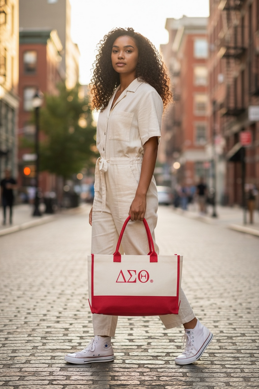Lovesome Crimson Carryall ❤️🤍