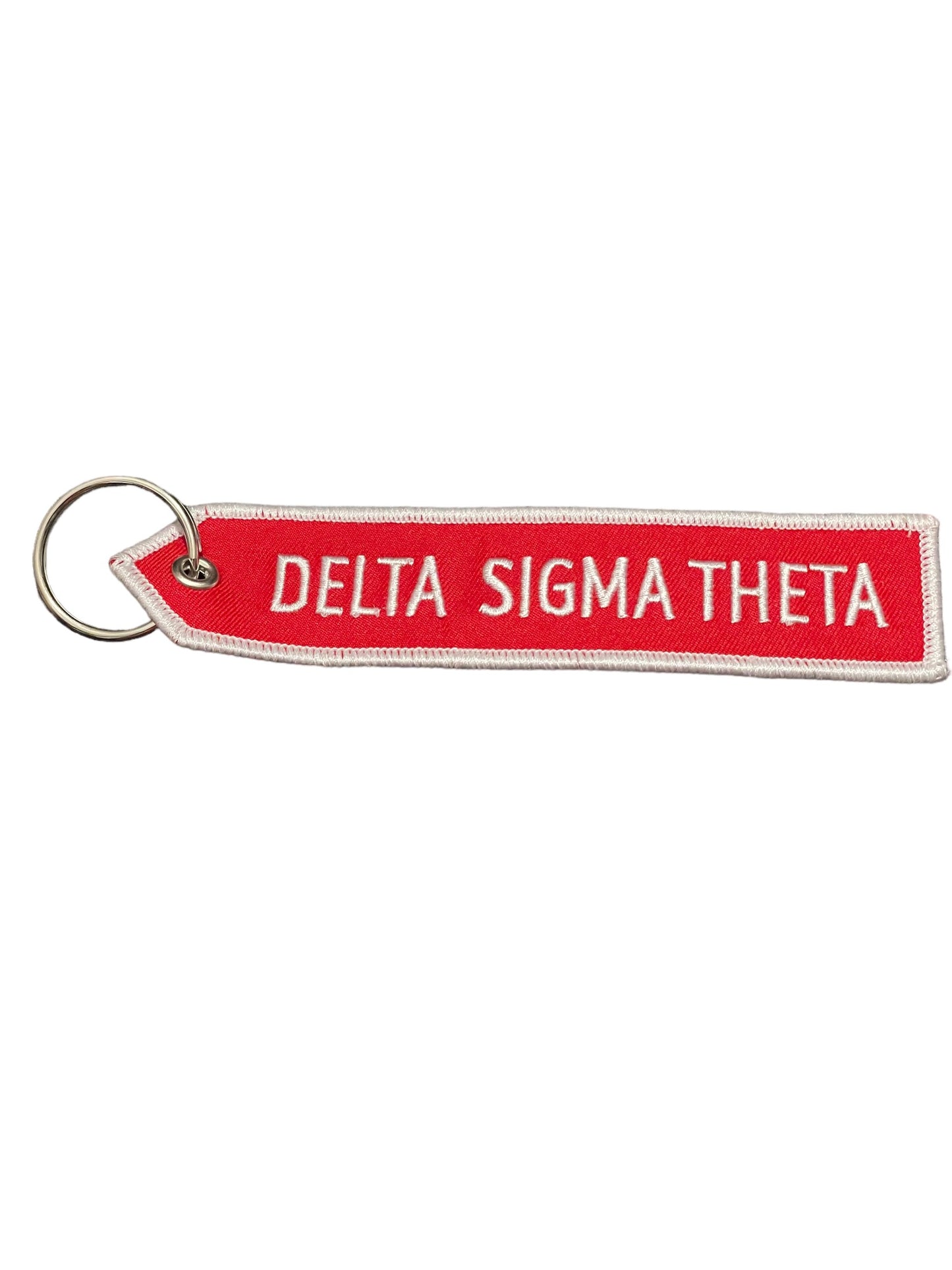 Delta Jet Tag Keychain