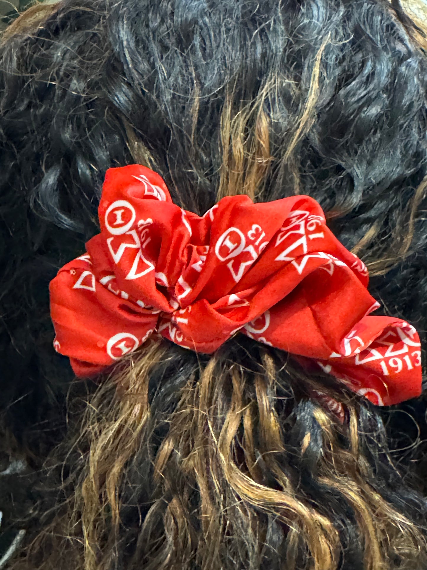 Satin Delta Scrunchie
