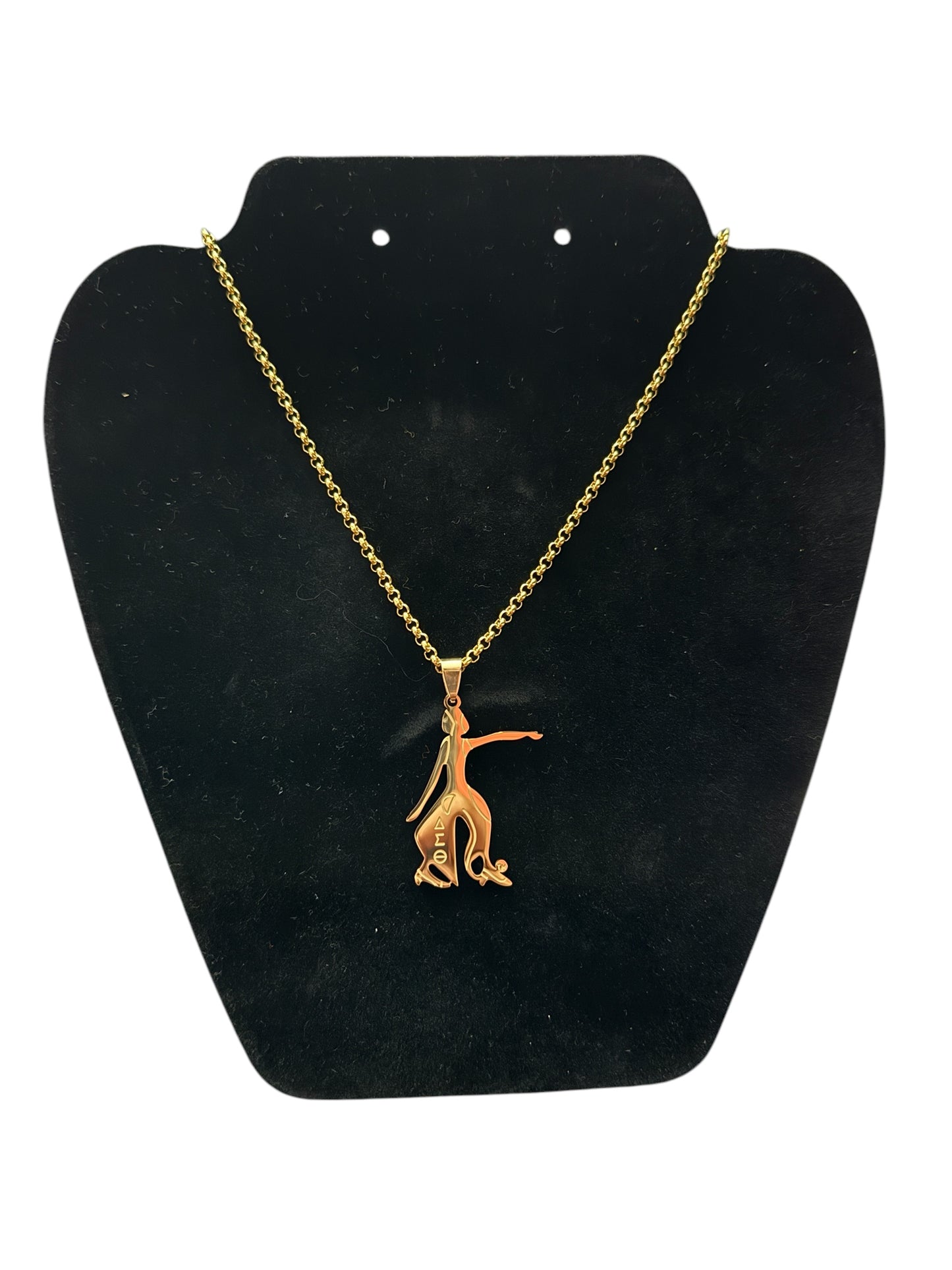 Forward With Fortitude Stainless Necklace