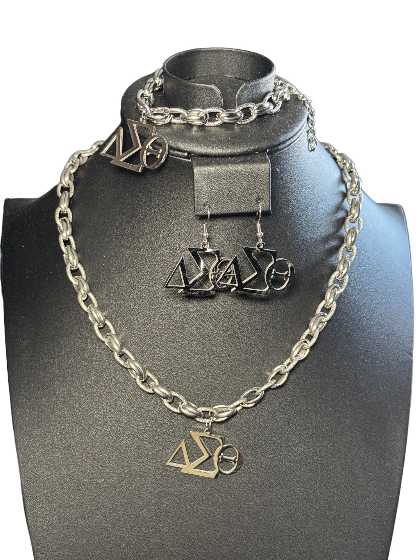 Delta Sigma Theta Stainless 3-Piece Set