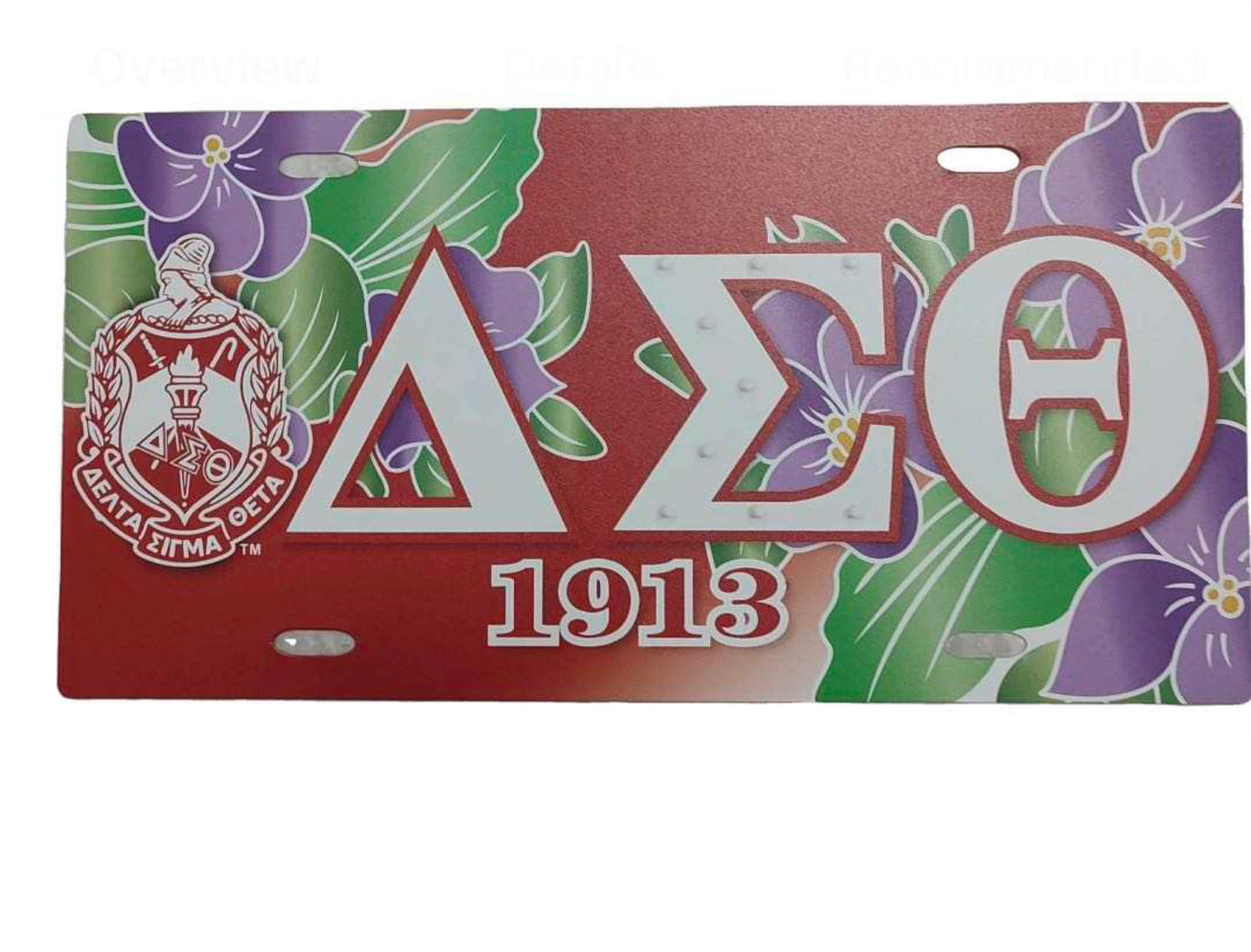 DST Front License Plate