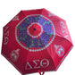 Crimson Bloom Umbrella
