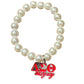 Crimson Legacy Pearl Bracelet