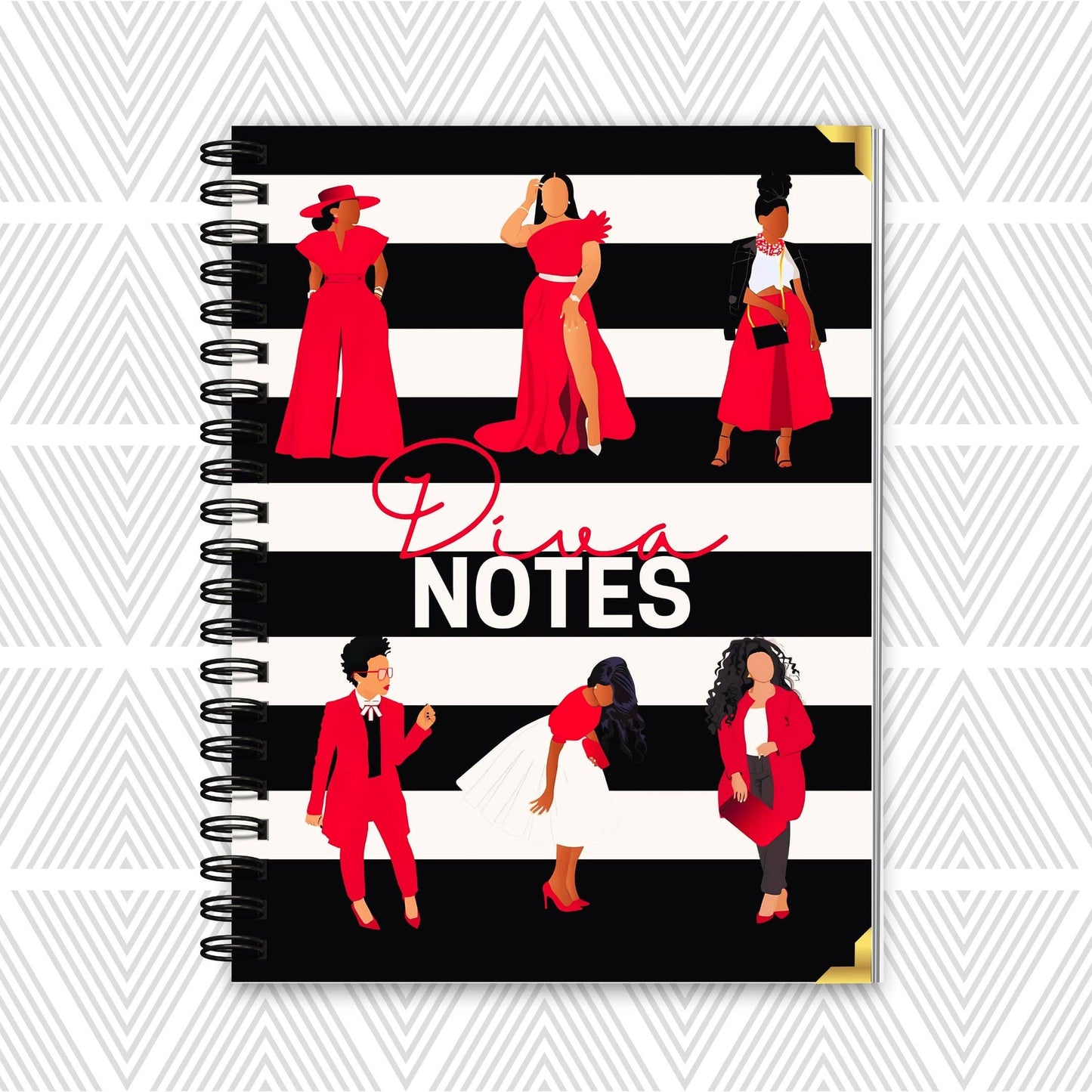 Crimson Diva Notebook