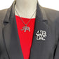 Delta Sigma Theta DAC Pearl Brooch
