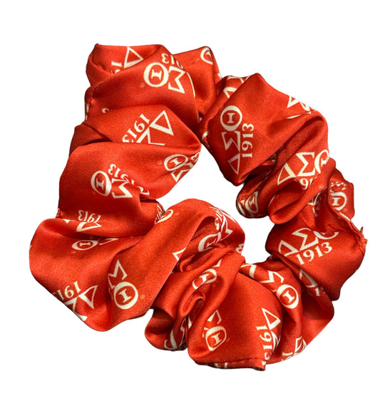 Satin Delta Scrunchie