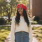 Delta Sigma Theta Wool Beret