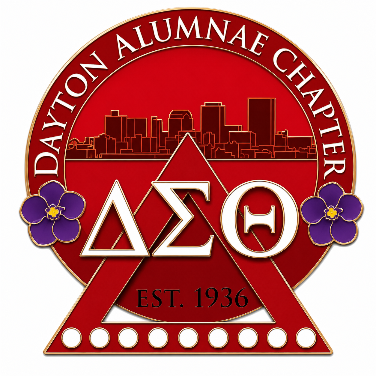 Dayton Alumnae Chapter Lapel Pin