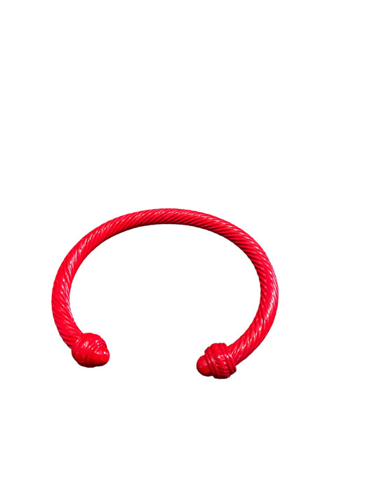 Delta Red Cable Bracelet