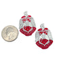 Delta Crest Earrings