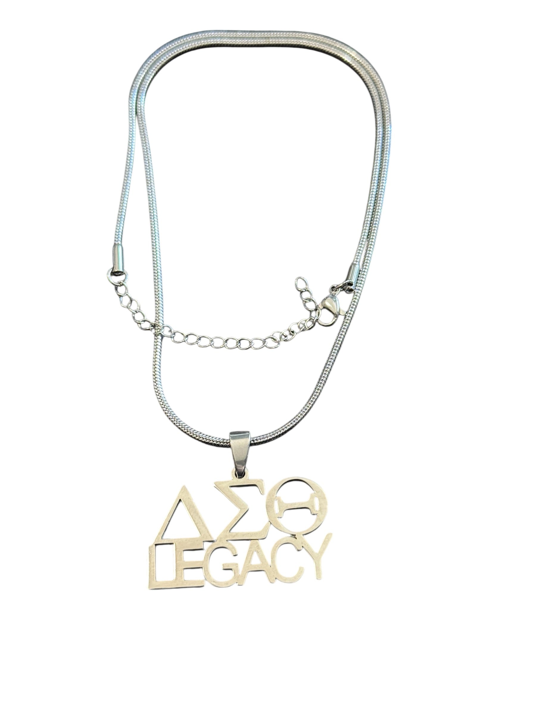 Delta Legacy Delta Legacy Stainless Necklace – Lovesome Red