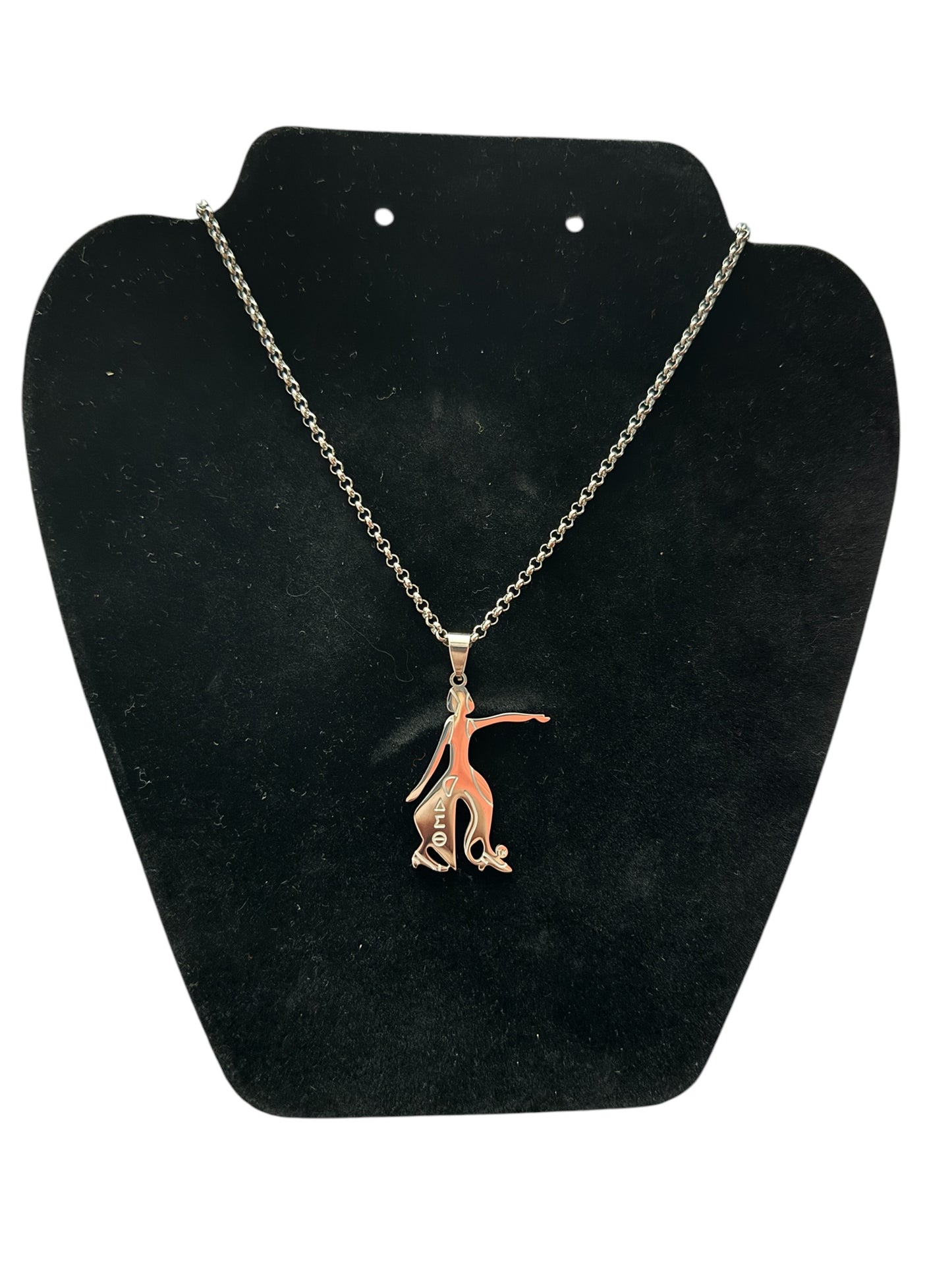 Forward With Fortitude Stainless Necklace