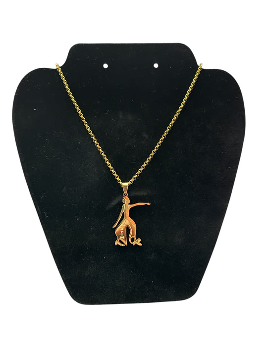 Forward With Fortitude Stainless Necklace