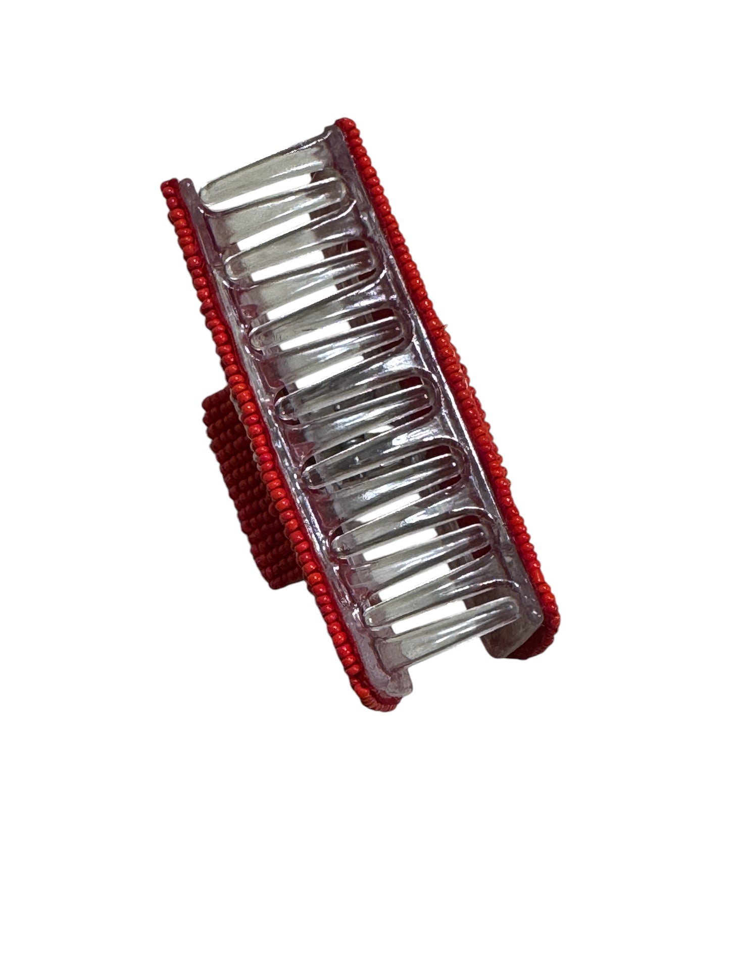 Delta Beaded Claw Clip