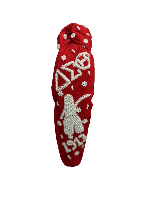 Delta Beaded Headband