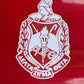 Delta Sigma Theta Crest Car Magnet