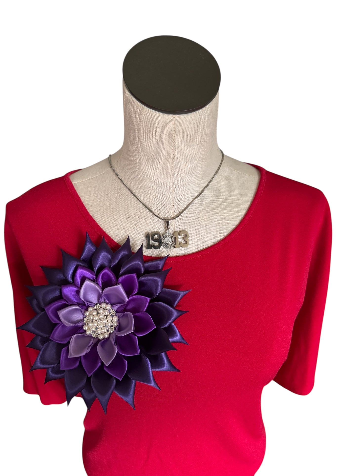 Grand Gradient Violet Corsage
