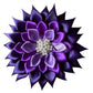 Grand Gradient Violet Corsage