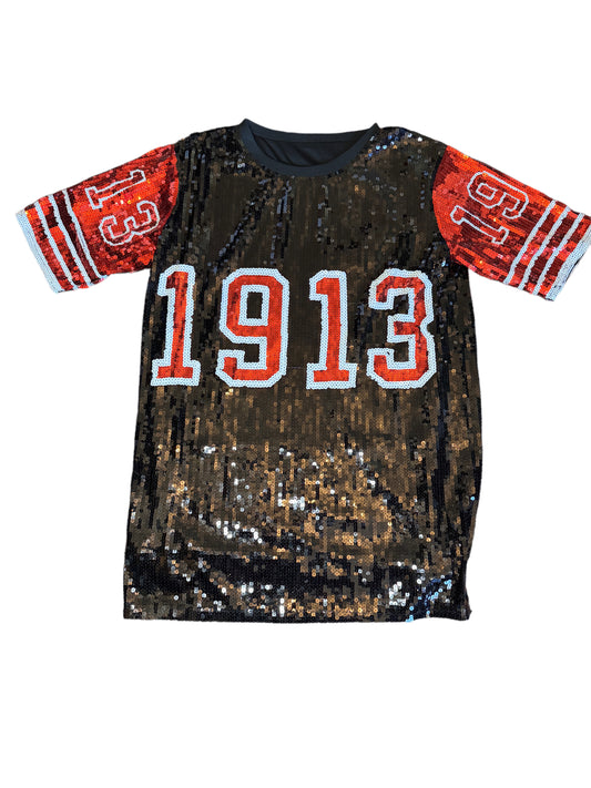 1913 Sequin Tunic Jersey