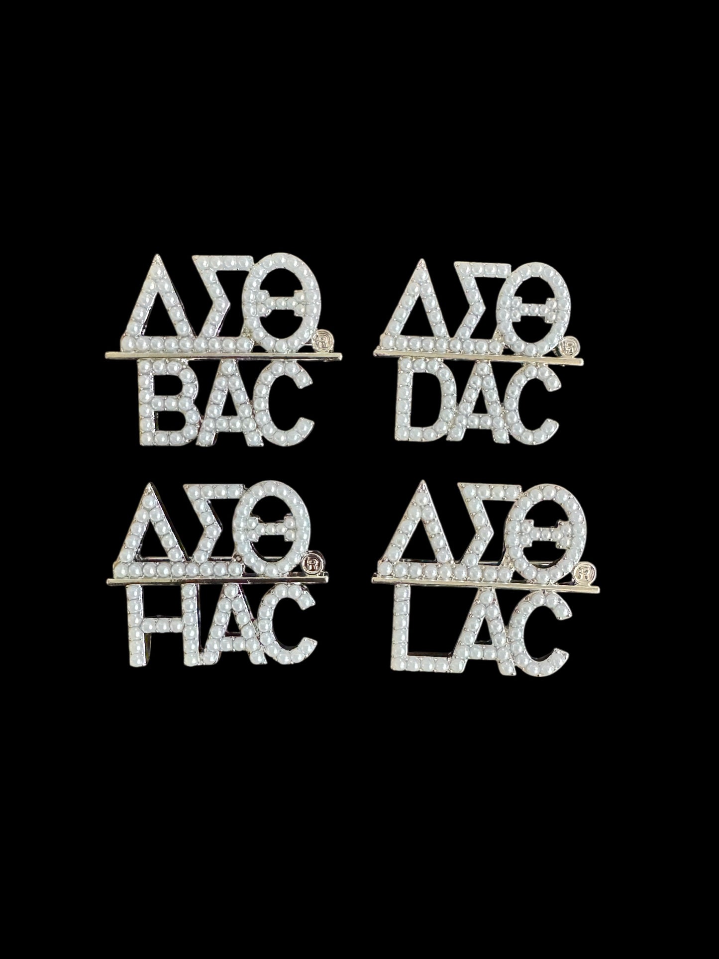 Delta Sigma Theta Chapter Pearl Brooch