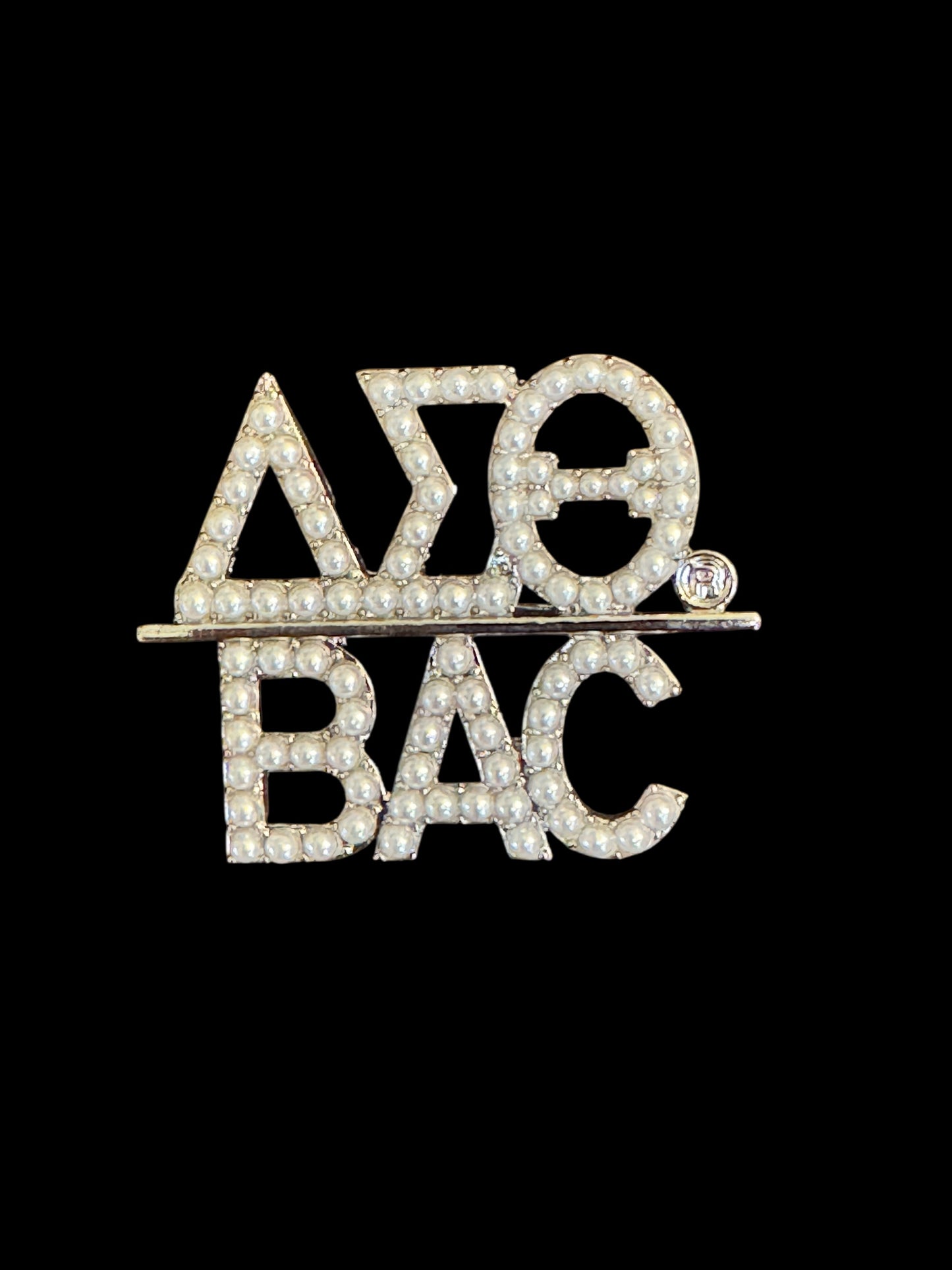 Delta Sigma Theta Chapter Pearl Brooch