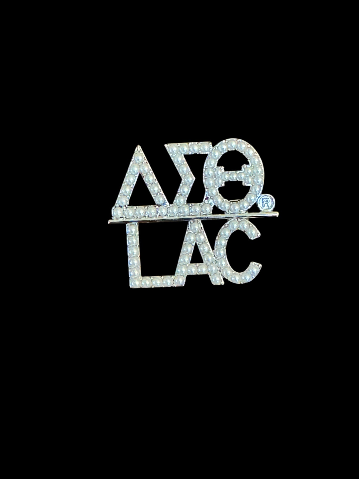 Delta Sigma Theta Chapter Pearl Brooch