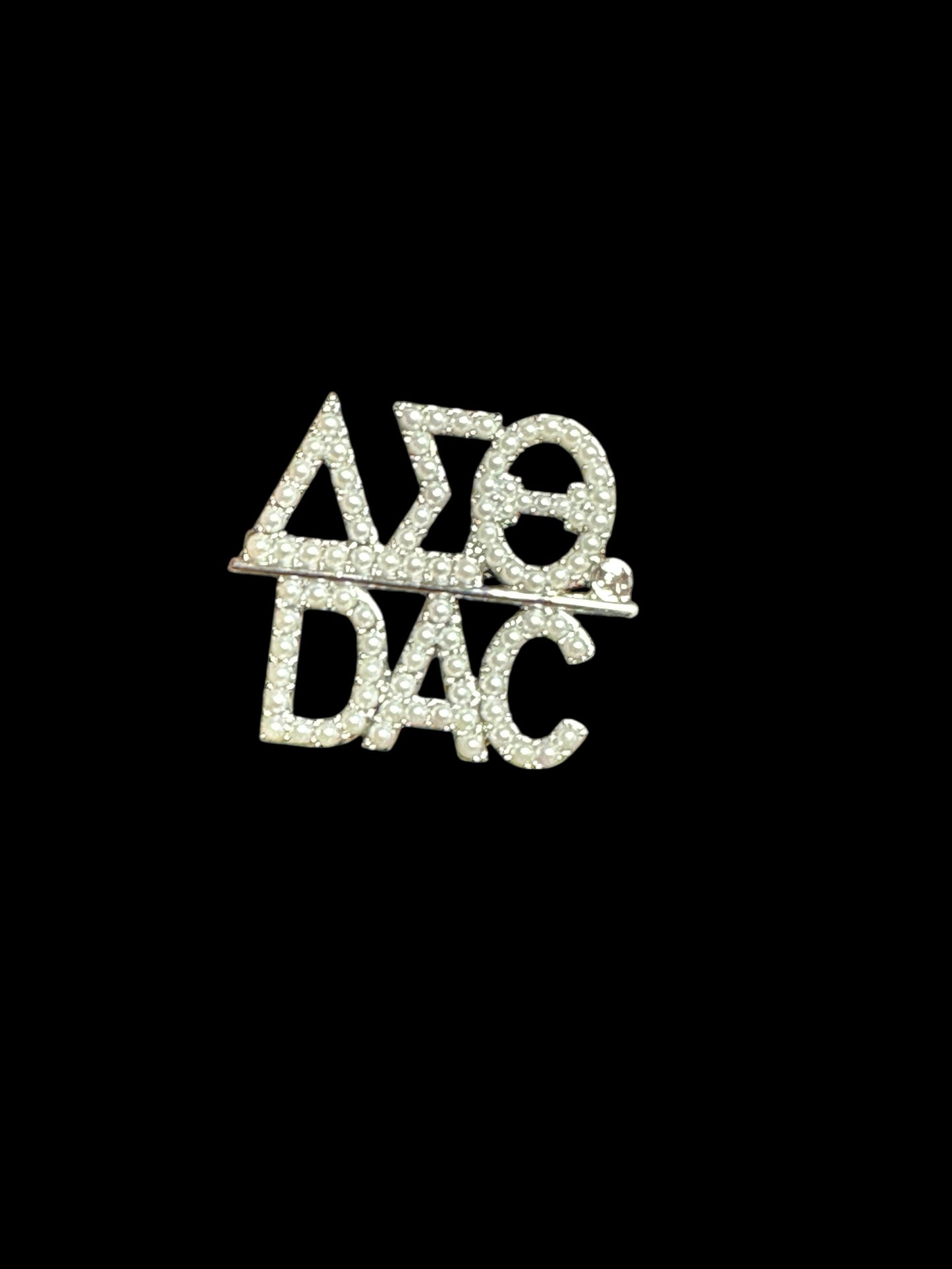 Delta Sigma Theta Chapter Pearl Brooch