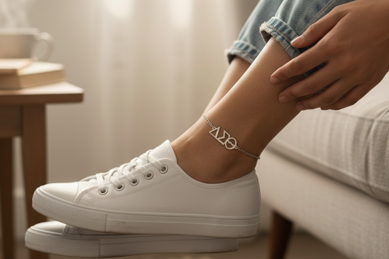 Crimson Soror Anklet