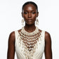 Handcrafted Cowrie Shell Large Bib Necklace