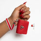 DST Red 1913 Earbud Mini Snap Case with Clip
