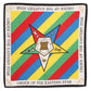 OES Striped Five Points & Heroines Square Scarf