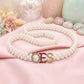 Order of the Eastern Star White Pearl Stretch Belt