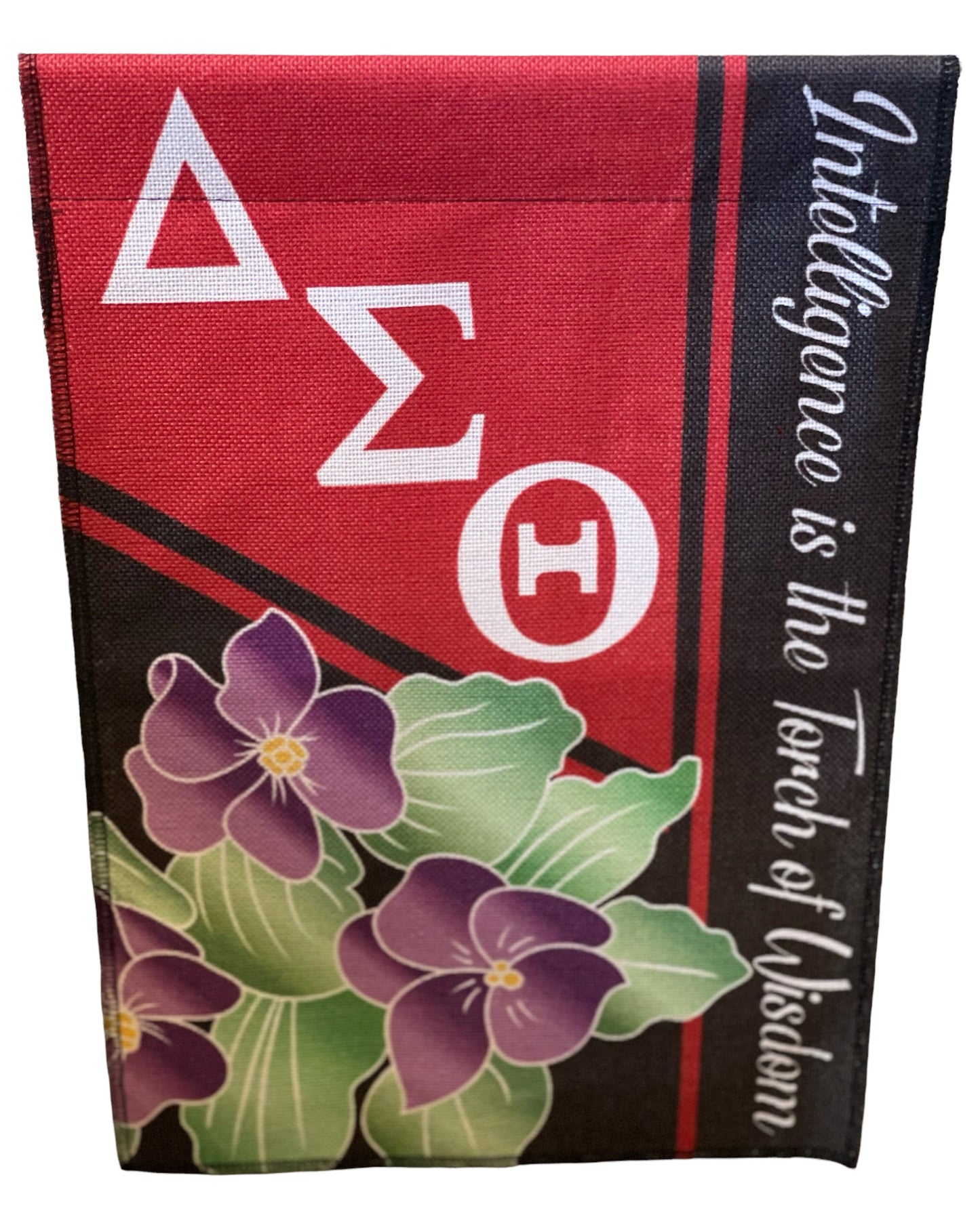 DST African Violet Garden Flag