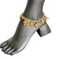 Elephant & Heart Ankle Bracelet - Gold