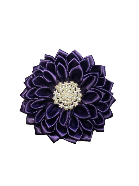 Solid Violet Corsage