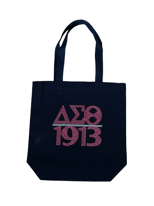 Black DST 1913 Tote