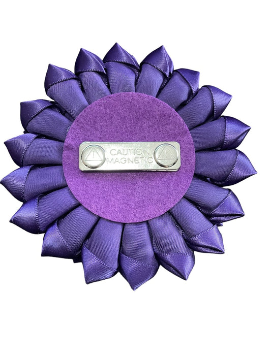 Solid Violet Corsage