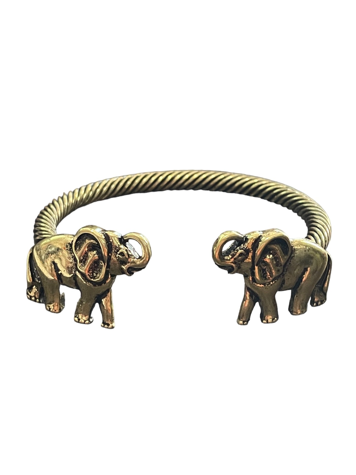 Golden Trunks Bangle Bracelet